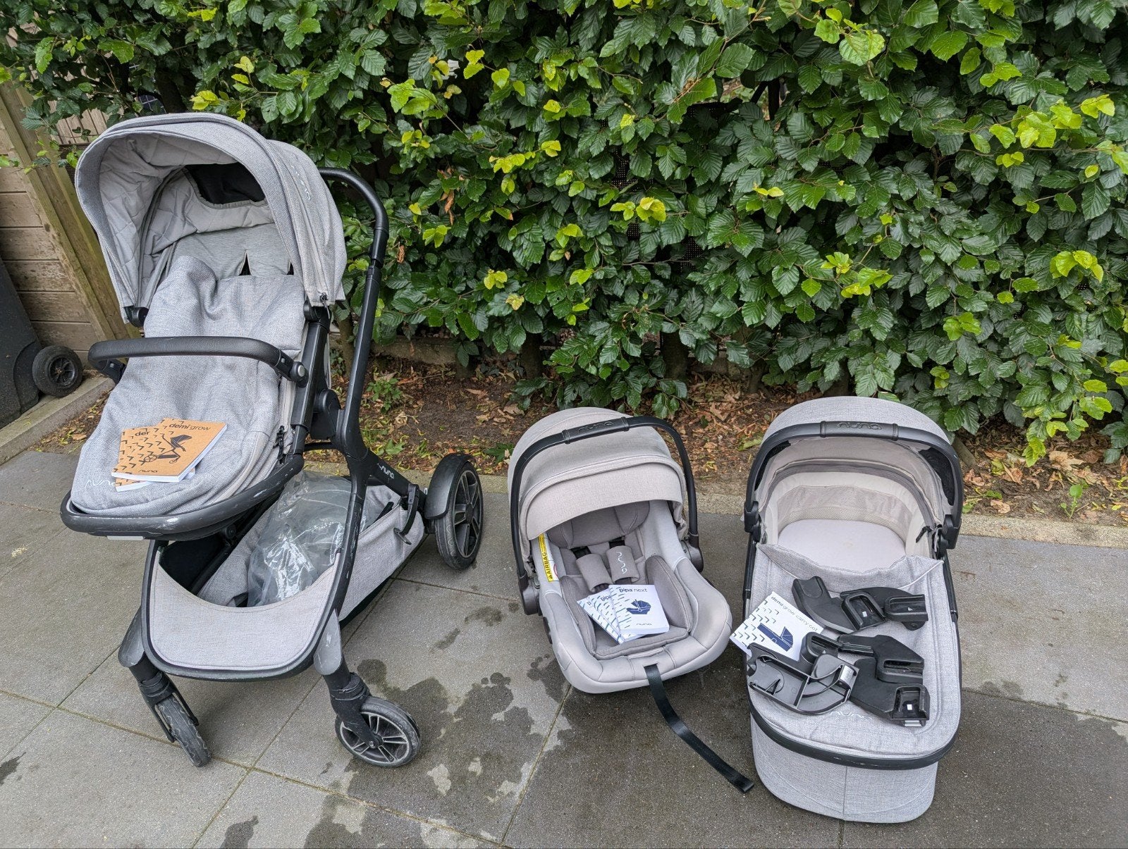 Nuna Demi Grow + Pipa Next incl. accessoires, Ophalen of Verzenden