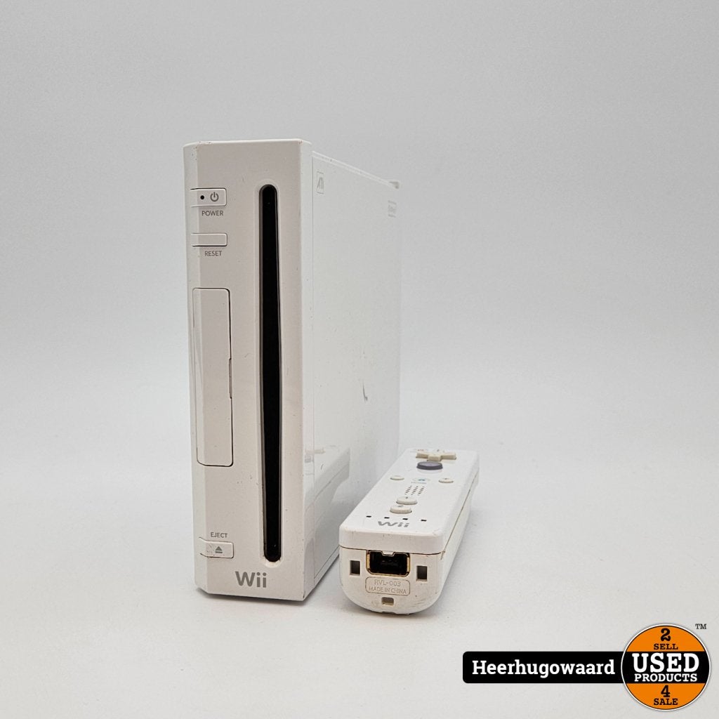Nintendo Wii Wit Compleet in Nette Staat, Nintendo, Gebruikt, Support@nintendo.com, 11-1 Hokotate-cho, Kamitoba, Minami-ku
Kyoto 601-8501
Japan