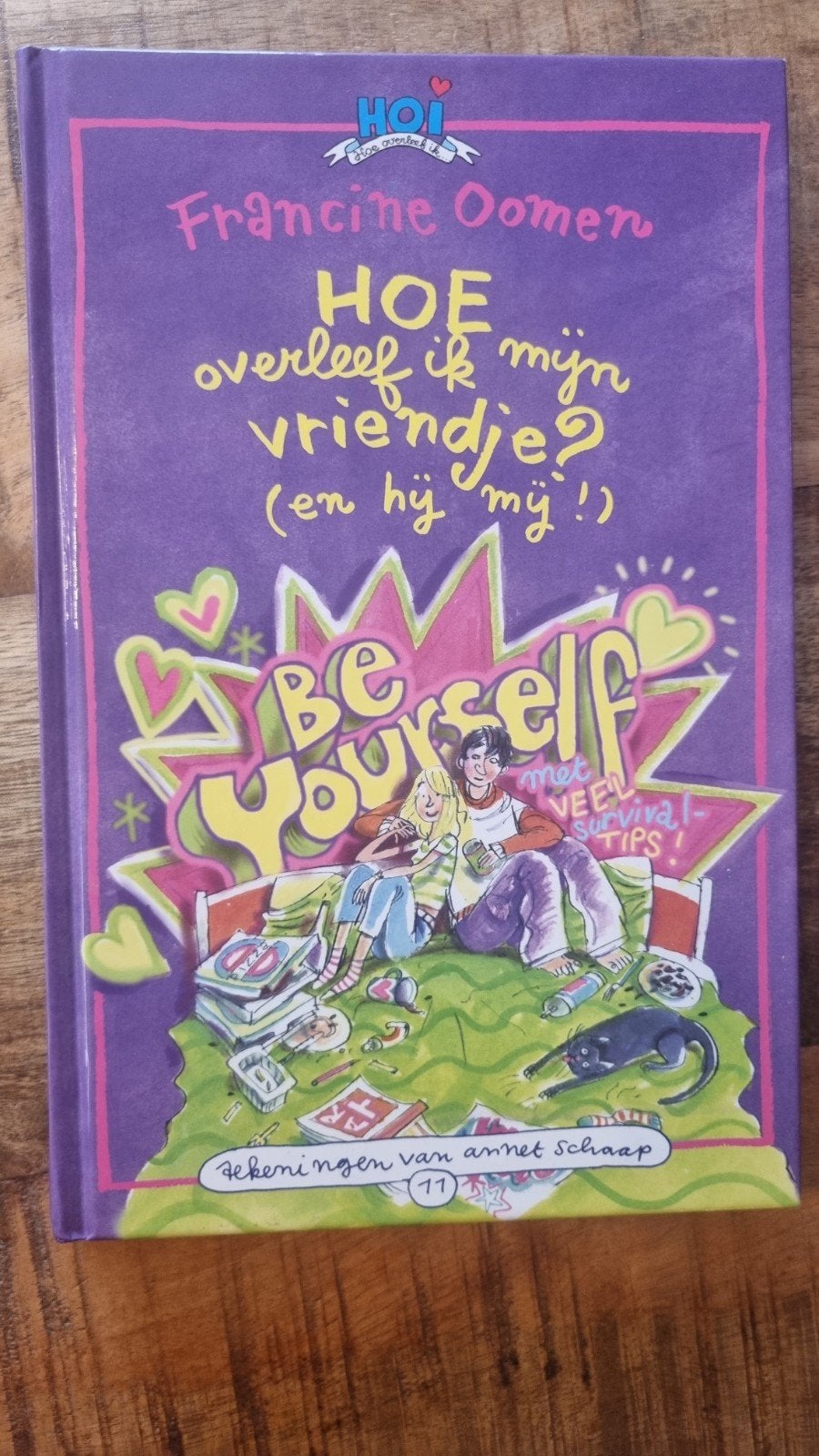Hoe overleef ik mijn vriendje? (en hij mij) - Francine Oomen, Ophalen of Verzenden, Gelezen, Francine Oomen, Fictie