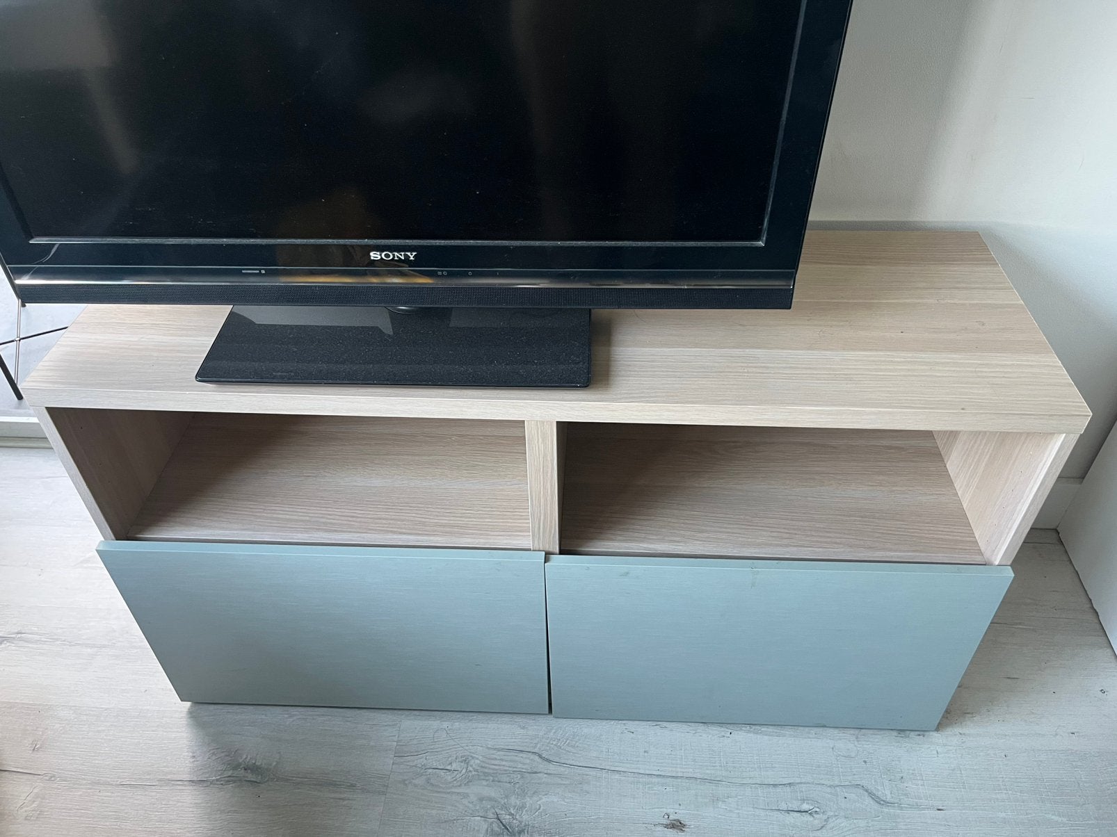 TV stand, Huis en Inrichting, Ophalen, Gebruikt, 100 tot 150 cm, Minder dan 100 cm
