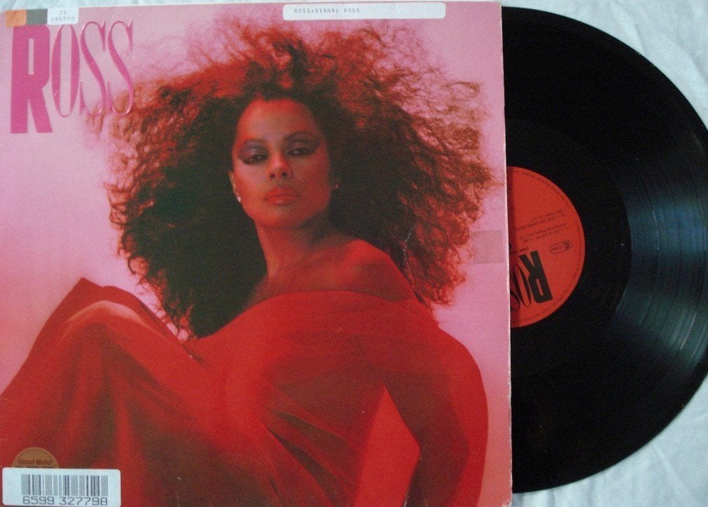 Diana Ross - Ross, Ophalen of Verzenden, 1980 - 1989, Gebruikt, 12 inch