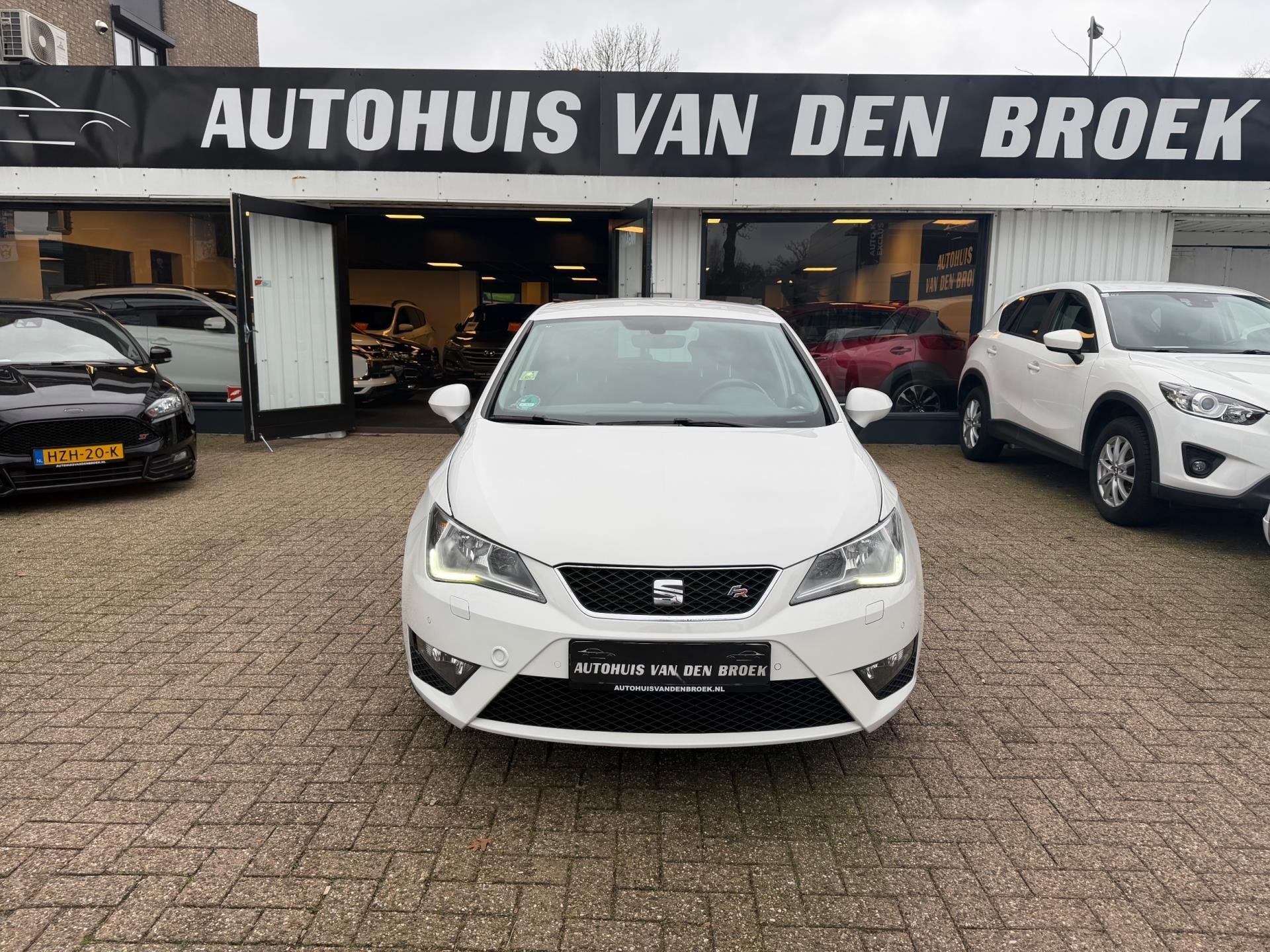 SEAT Ibiza 1.2 TSI FR Facelift|5Deurs|Led|Navi|Cruise|Clima|, Auto's, Voorwielaandrijving, Stof, Gebruikt, Zwart