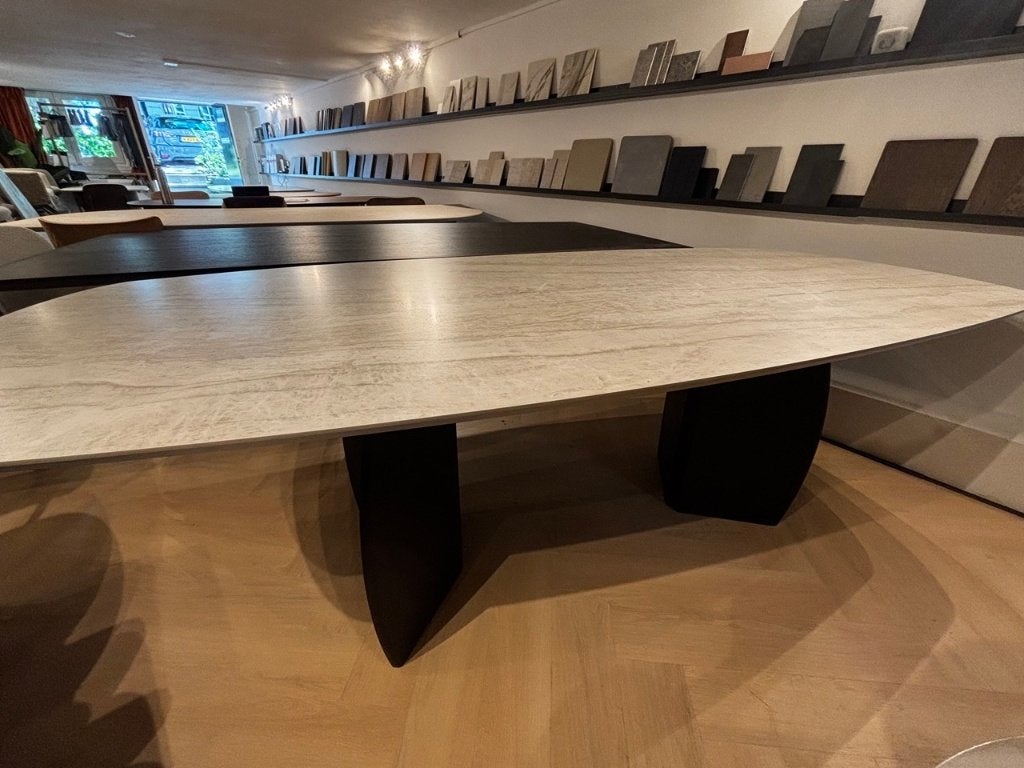 Taj Mahal keramiek eettafel 240x110cm | Kas20, Ophalen, Overige materialen, 100 tot 150 cm, Japandi, Scandinavisch