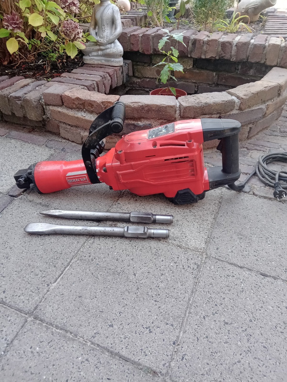 BRICK Breekhamer 1700W - Krachtige sloophamer met 60J, Ophalen, Gebruikt