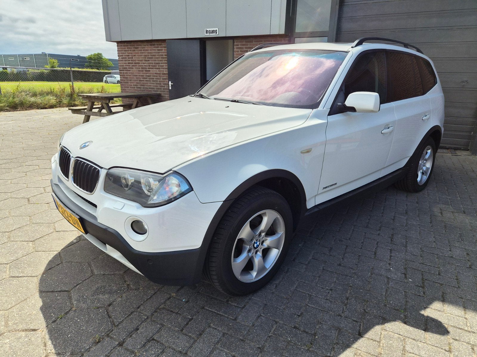 BMW X3 2.0 I X-drive 2008 Wit LET OP!!!, Auto's, 1995 cc, Zwart, 4 cilinders, Wit