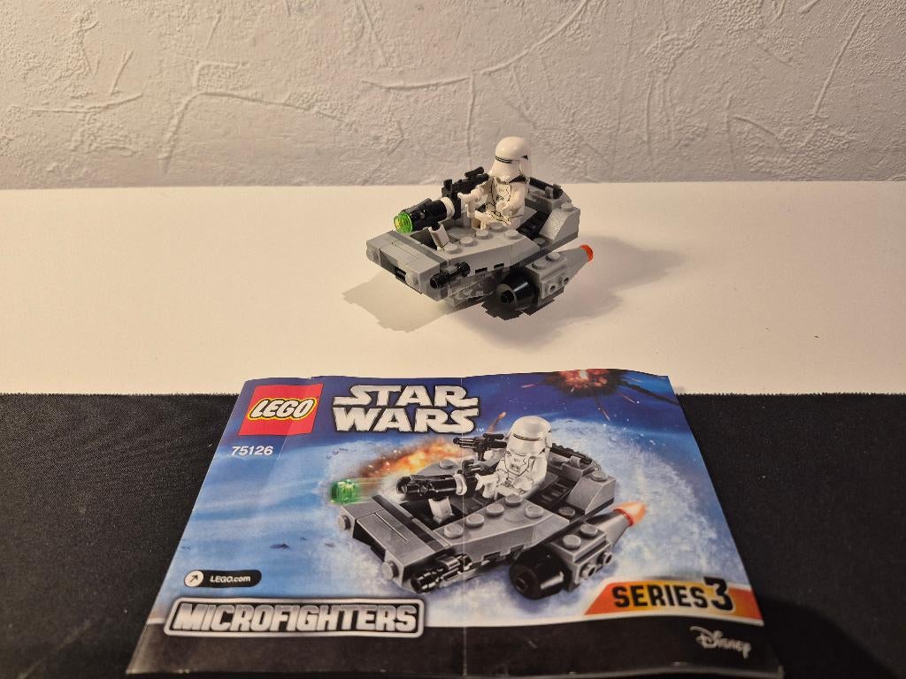Lego Star Wars 75126 First Order Snowspeeder, Gebruikt, Star Wars, Lego, Ophalen of Verzenden