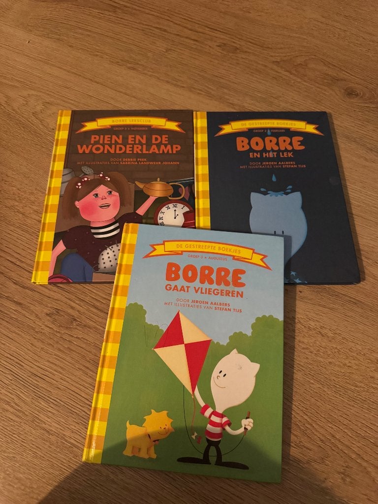 Borre boekjes - geel - groep 3, Ophalen of Verzenden, Zo goed als nieuw, Fictie algemeen