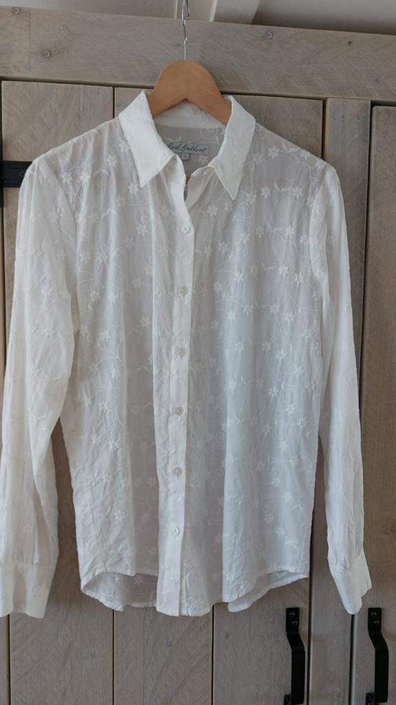 Witte blouse met borduursels - Red Button - Maat S, Wit, Nieuw, Ophalen of Verzenden, Maat 36 (S)