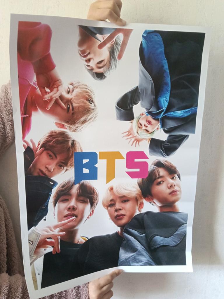 Kpop BTS poster, Ophalen of Verzenden, Nieuw, A1 t/m A3, Film en Tv