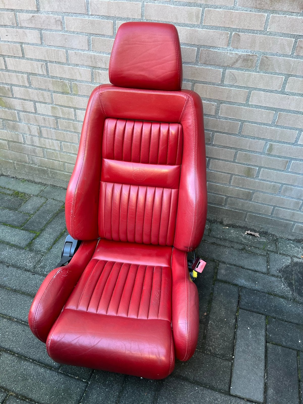 Momo lederen interieur Alfa Romeo GTV 916 - Rood, Ophalen, Gebruikt, Alfa Romeo