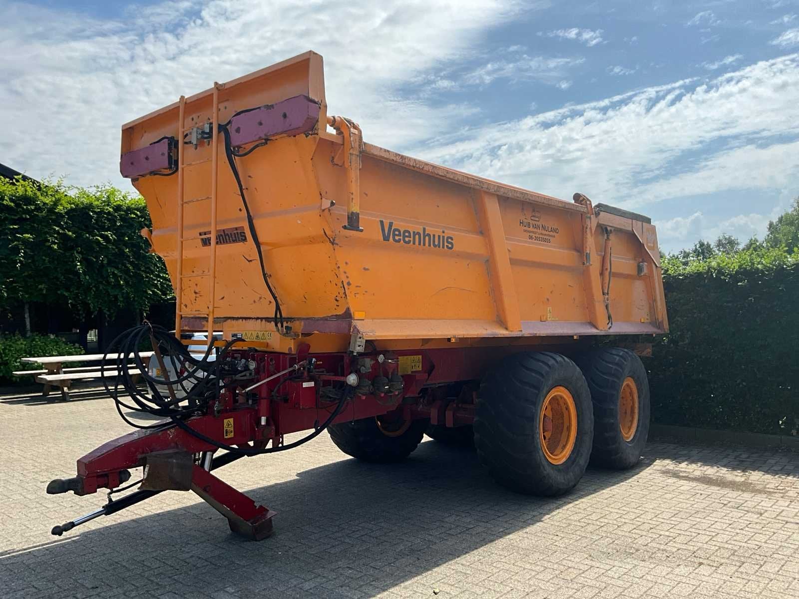 2004 Veenhuis JVZK 22000 Tandem kipper / Dumper