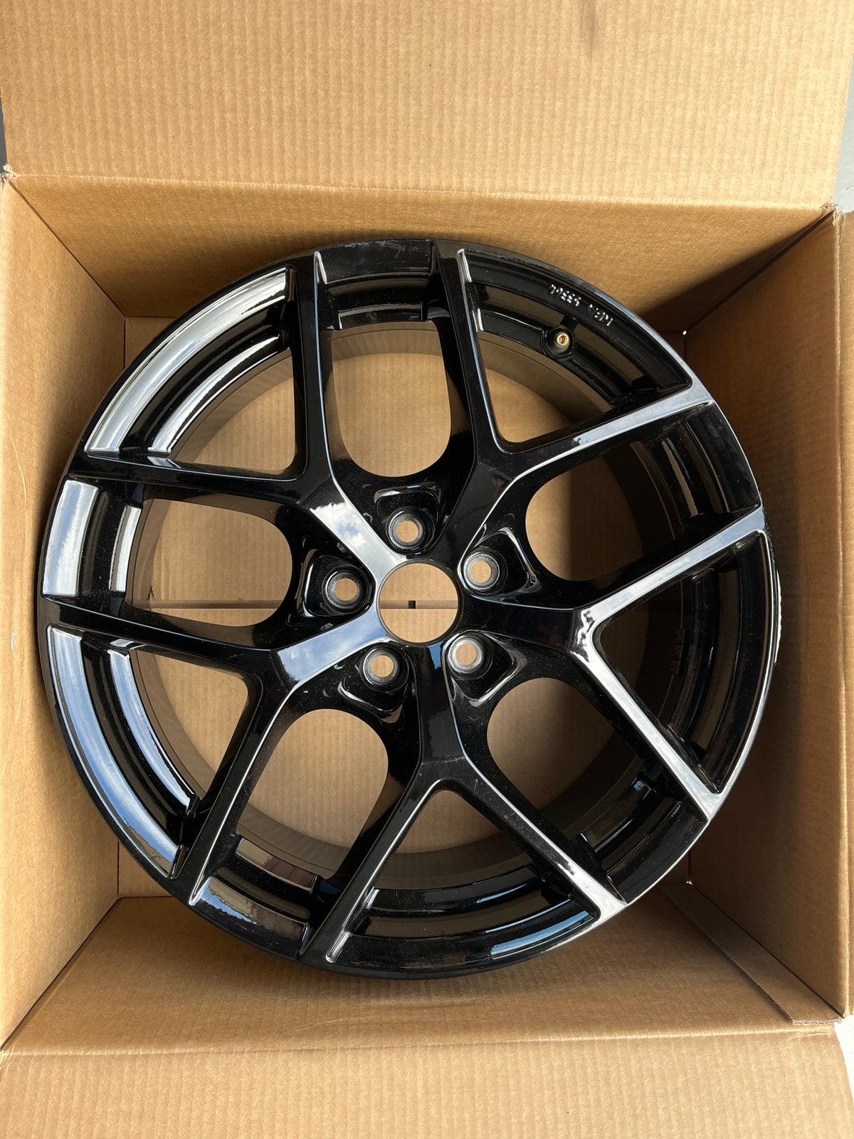 Borbet  Y  17 inch velg    5x100   VW   Audi   Seat, Auto-onderdelen, Banden en Velgen, Ophalen, Gebruikt, Velg(en), 17 inch