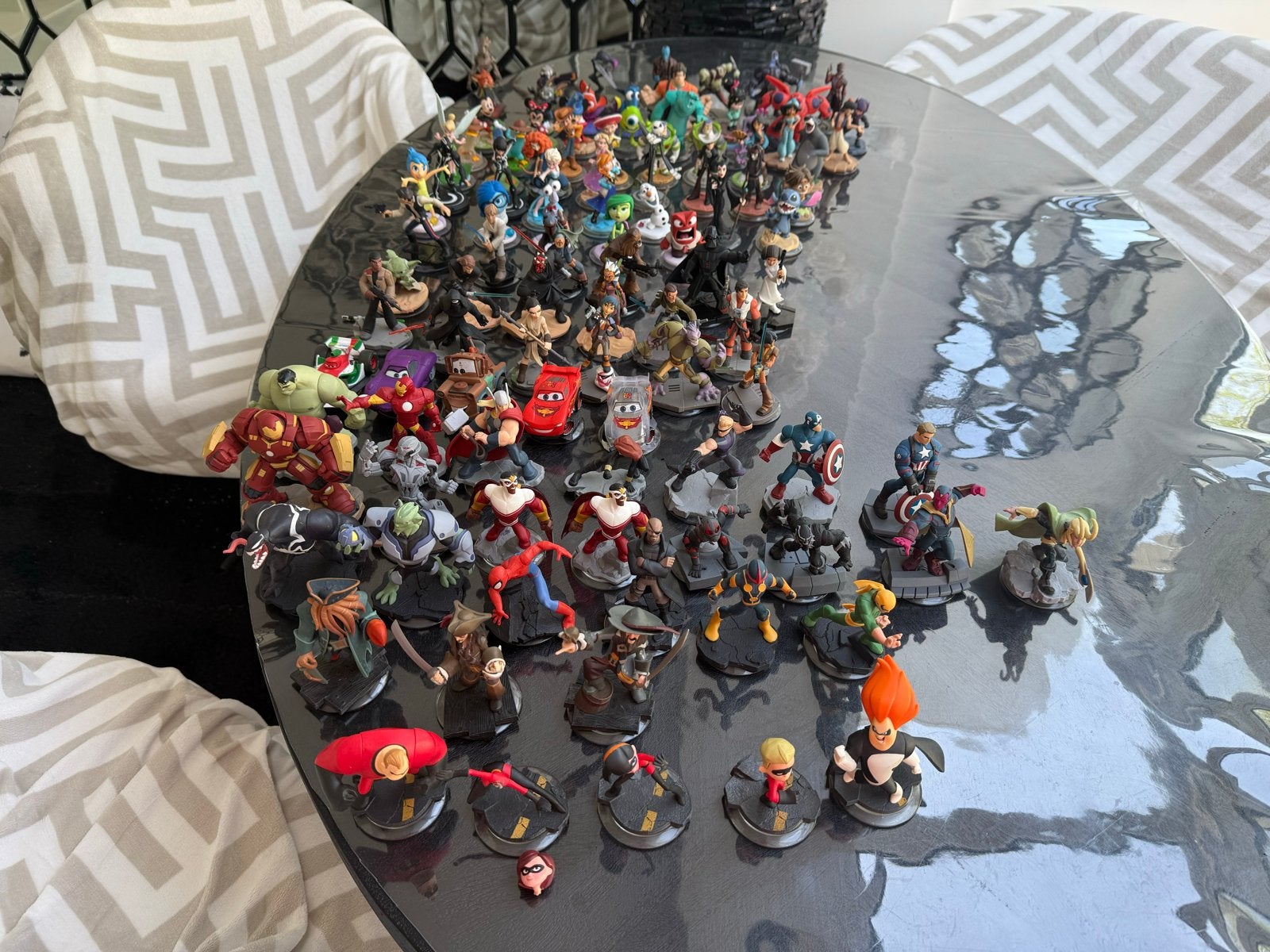Grote collectie Disney Infinity-figuren, Ophalen of Verzenden, Gebruikt