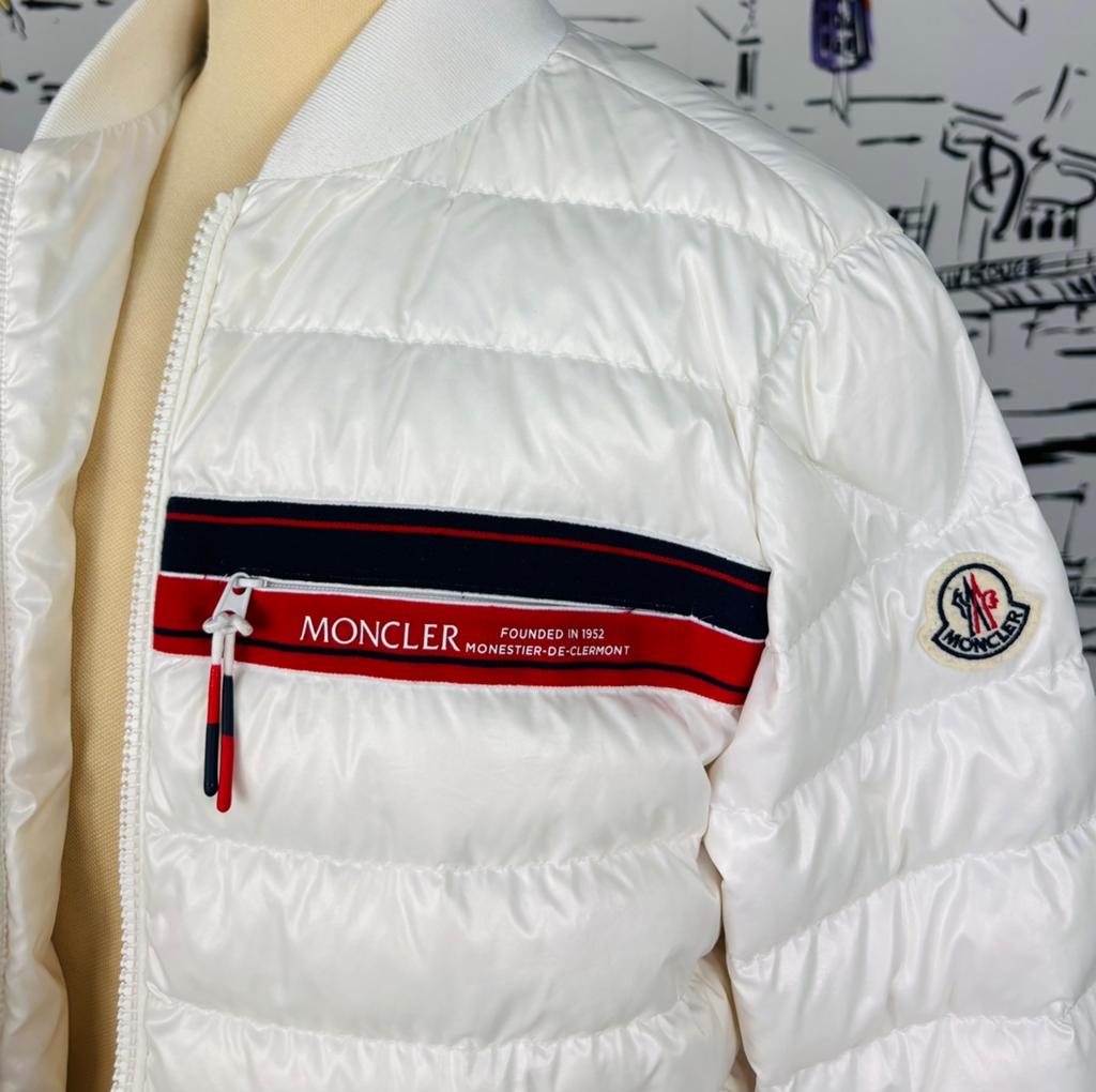 Moncler Ardino dons jas tussenjas bomber maat 12 (680 euro), Kinderen en Baby's, Moncler EU, Verzenden, Zo goed als nieuw, Moncler