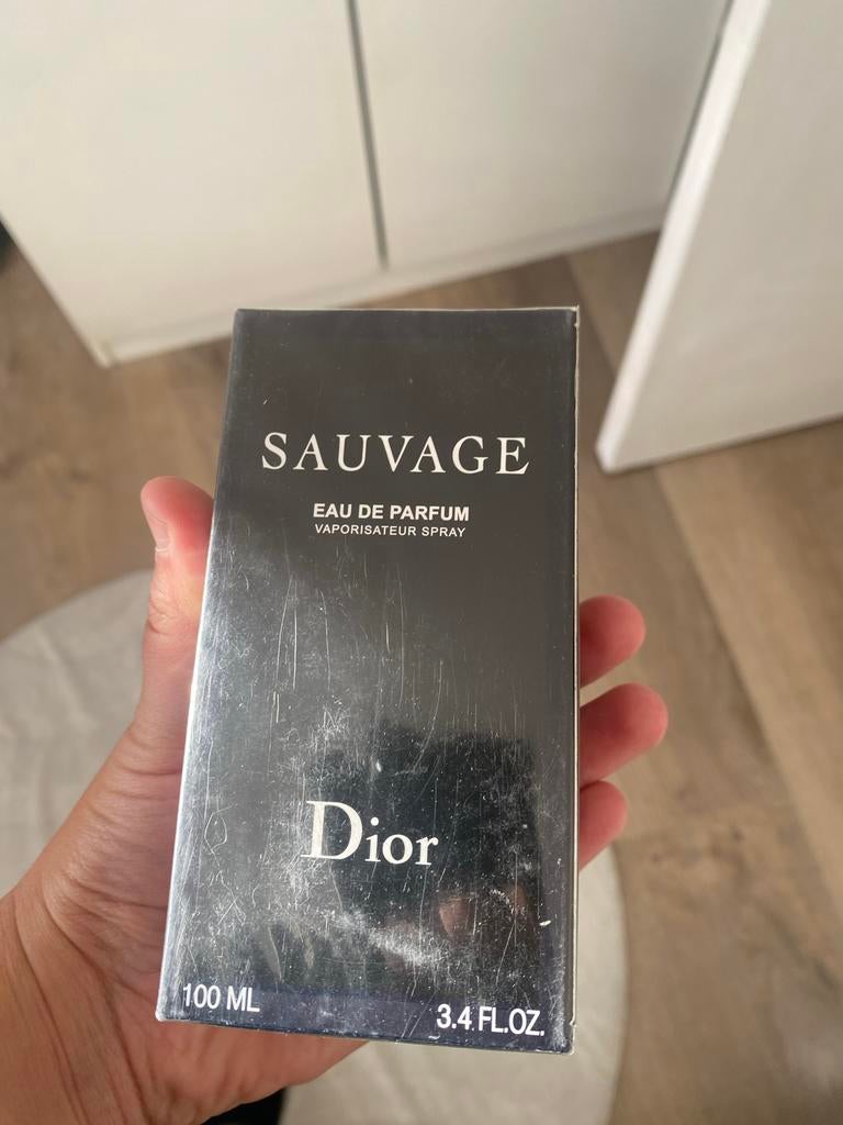 Dior Sauvage Eau de Parfum 100 ML, Sieraden, Tassen en Uiterlijk, Uiterlijk | Parfum, Ophalen, Zo goed als nieuw