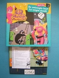 Mega Mindy de ontsnapte boef nr. PO-0003851-02, Hobby en Vrije tijd, Gezelschapsspellen | Bordspellen, Ophalen, Zo goed als nieuw