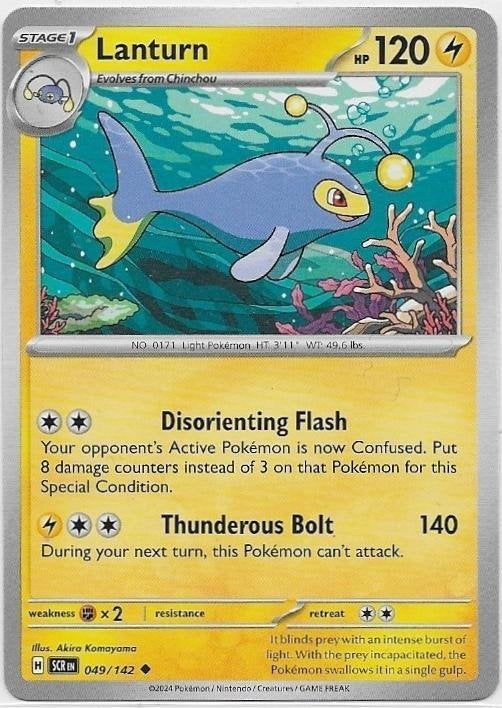 Stellar Crown,  Lanturn [uncommon] 49/142, Verzenden, Nieuw, Losse kaart