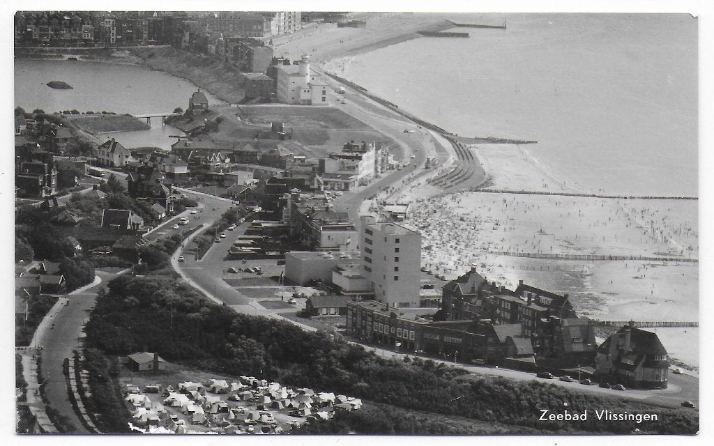 Zeebad Vlissingen Ongelopen Ansichtkaart (B8052 ), Ophalen of Verzenden, Voor 1920, Ongelopen, Zeeland