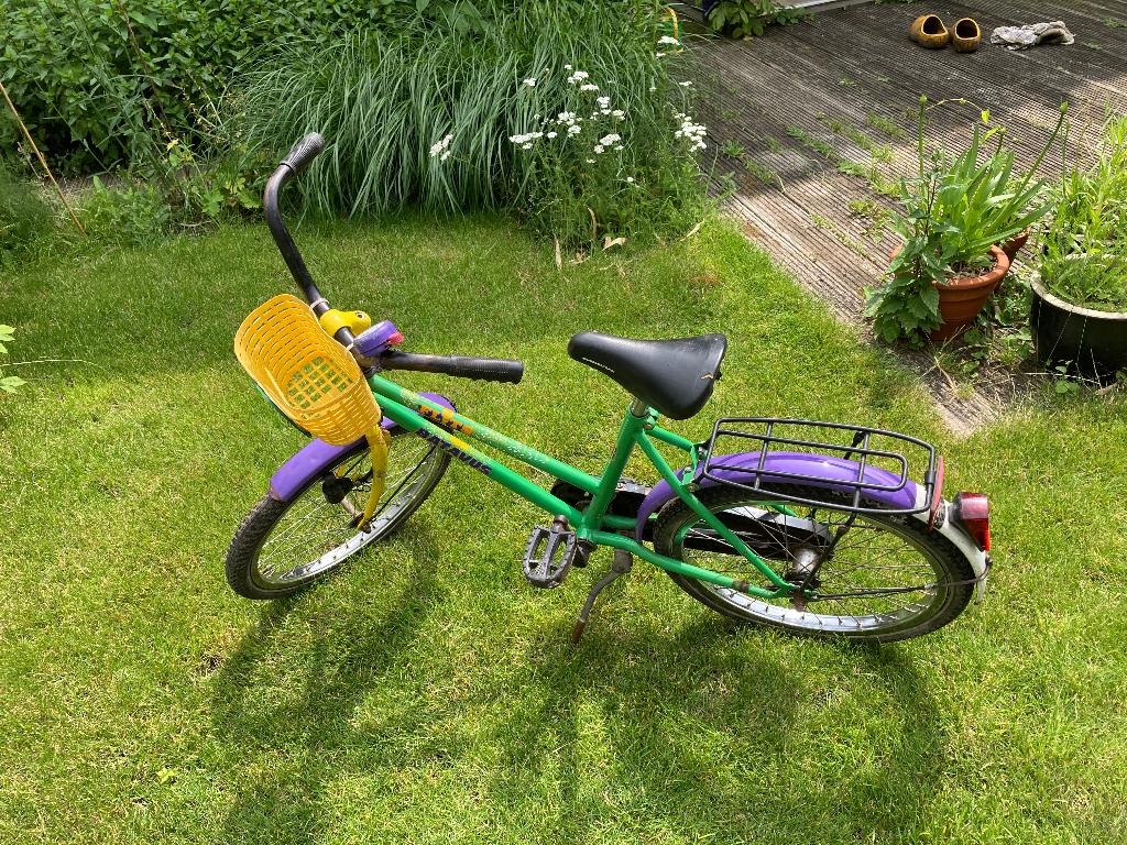 Batavus kinderfietsje, Terugtraprem, Gebruikt, Batavus, Ophalen of Verzenden