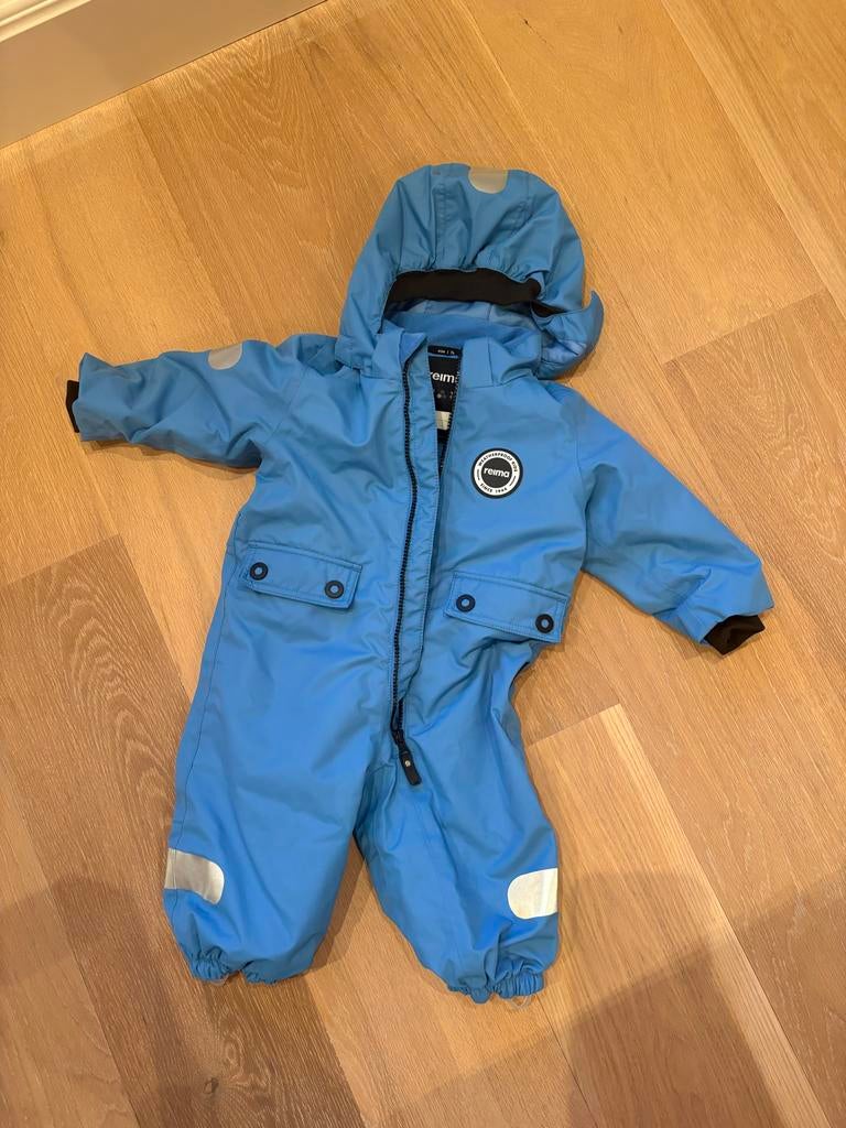 Reima kinder skipak/winterpak maat 74 (blauw), Ophalen of Verzenden, Zo goed als nieuw, Jongetje of Meisje