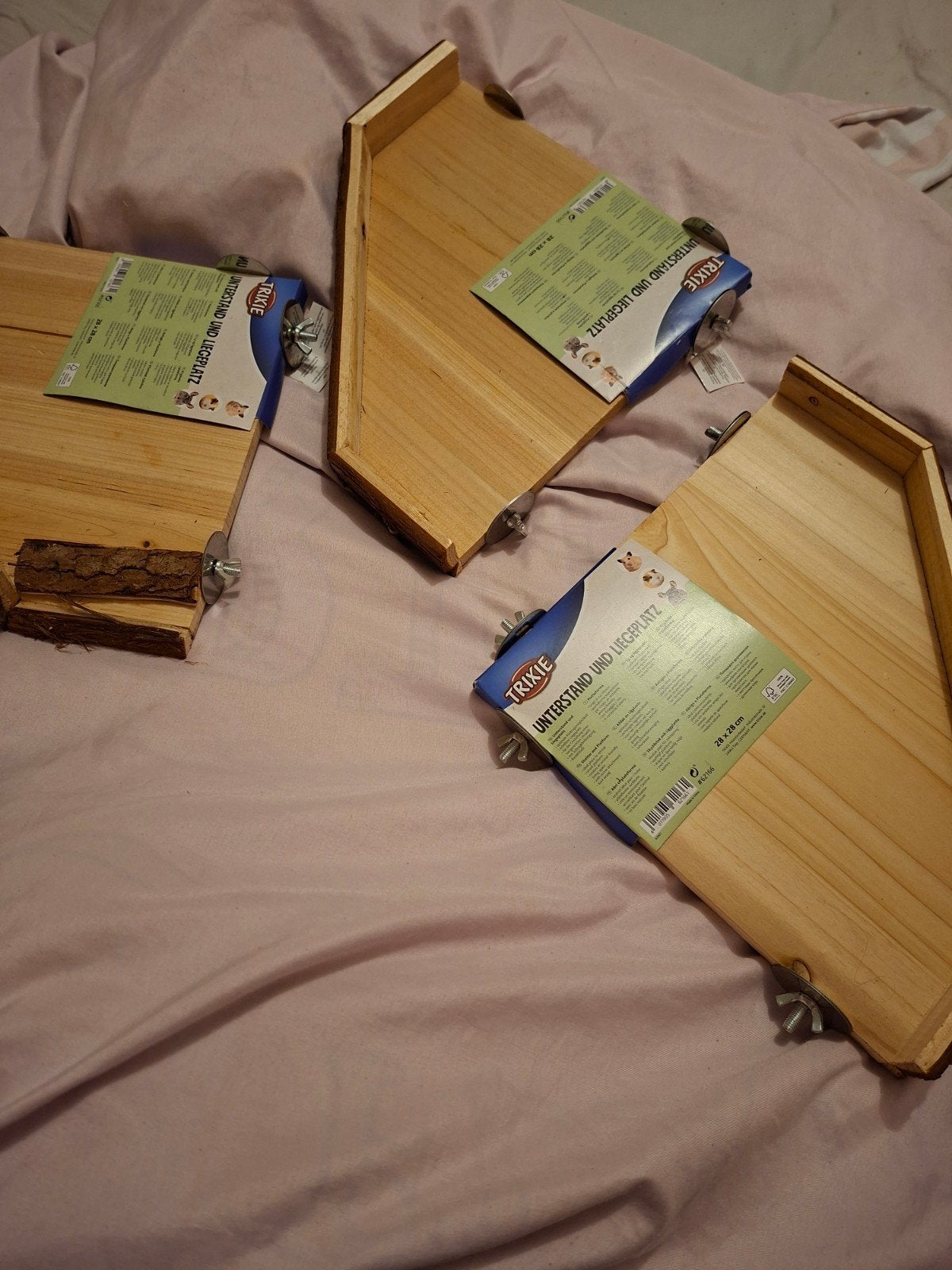 3 plateaus voor hamsters, chinchilla en cavia's, Ophalen, Nieuw, Speelgoed