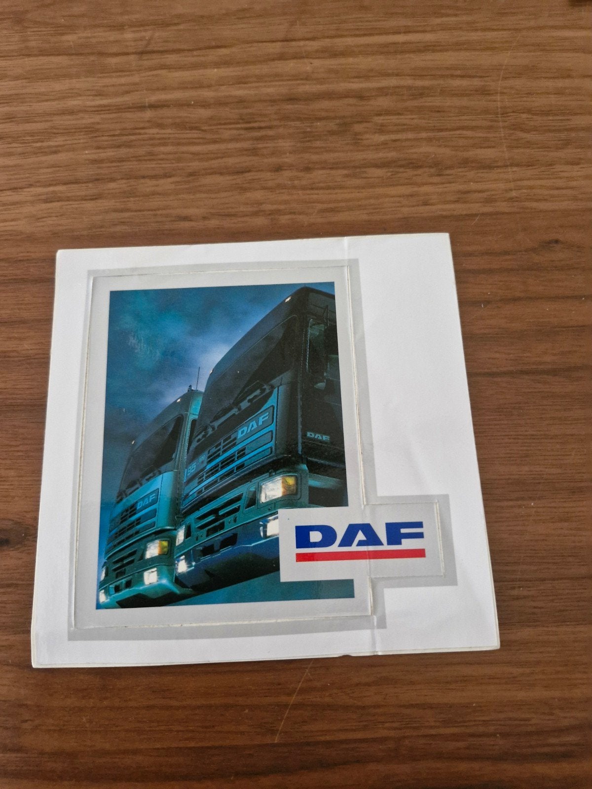 807 DAF vrachtwagen sticker 14 x 14 cm, Ophalen of Verzenden, Nieuw, Auto of Motor