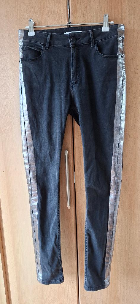 Skinny jeans van Nina Kaufmann maat 40 (Nlse maat 38), Nina Kaufmann, Zwart, Ophalen of Verzenden, Zo goed als nieuw