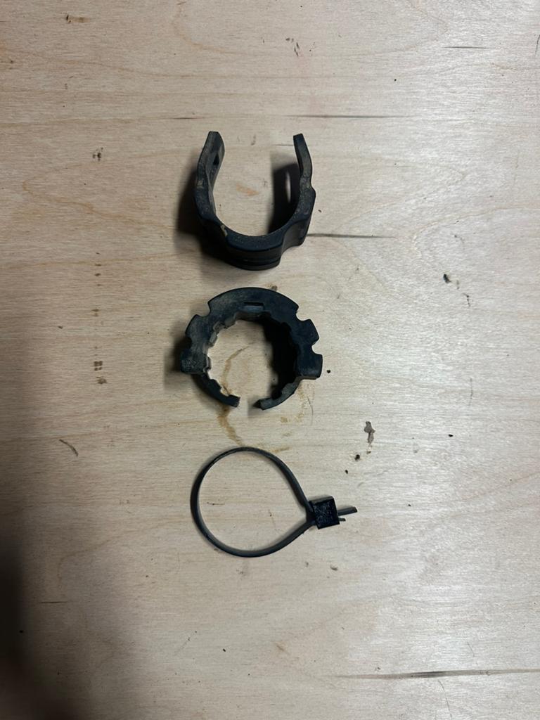 Honda xr 250 tankhouder/silenblock voor motorfietsen, Ophalen of Verzenden, Zo goed als nieuw