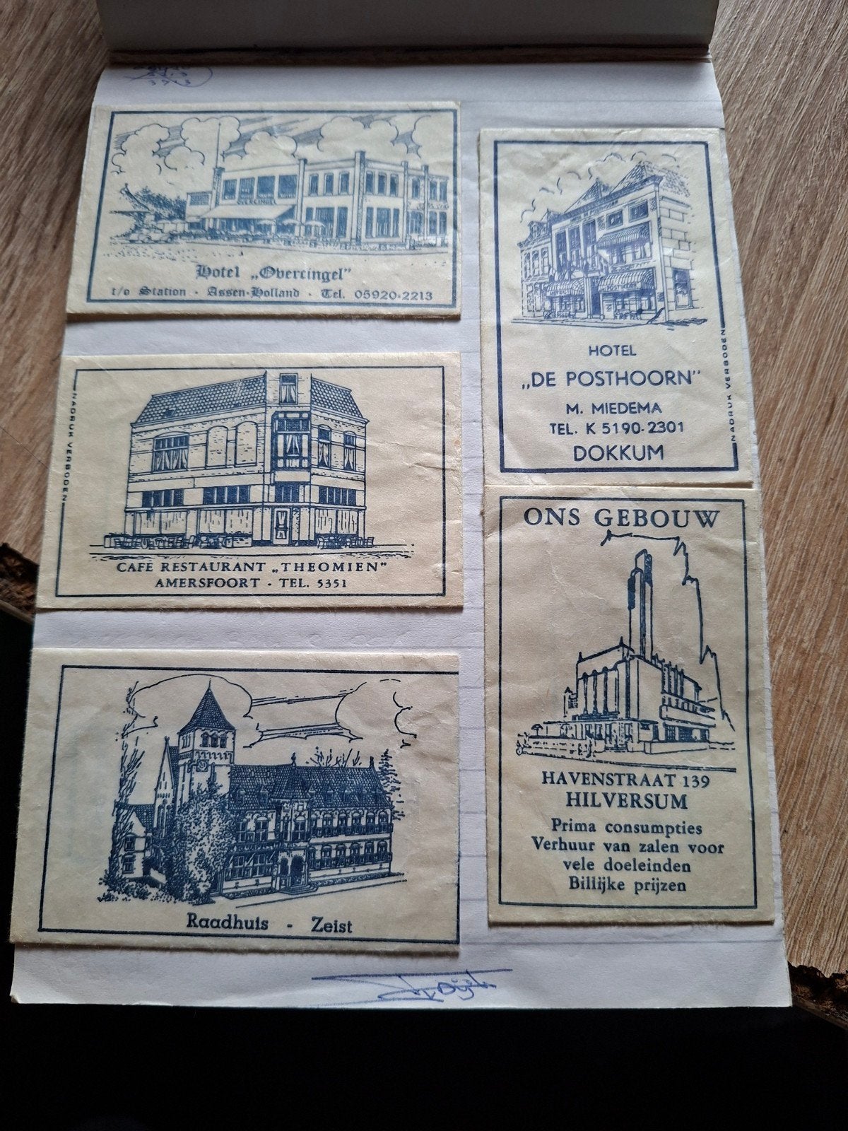 Verzameling van suikerzakjes, Ophalen, Nederland