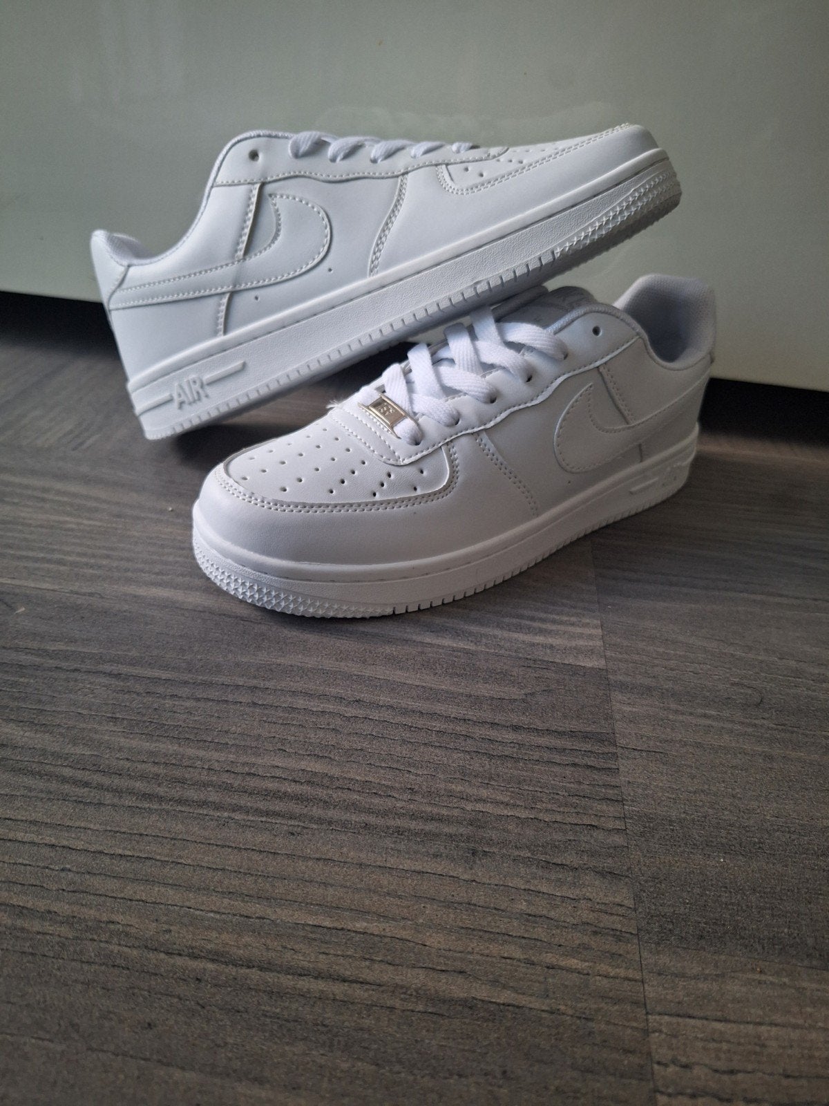 Witte Nike Air Force 1 sneakers, maat 41, Wit, Nike, Nieuw, Ophalen of Verzenden