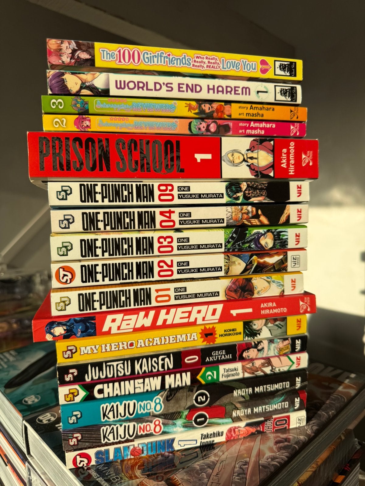Manga van alles wat - One-Punch Man, Slam Dunk, Boeken, Meerdere comics, Ophalen, Zo goed als nieuw, Japan (Manga)