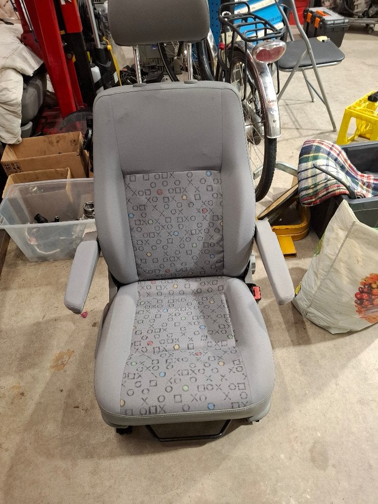VW T5 bijrijder comfort stoel, Ophalen, Gebruikt, Volkswagen