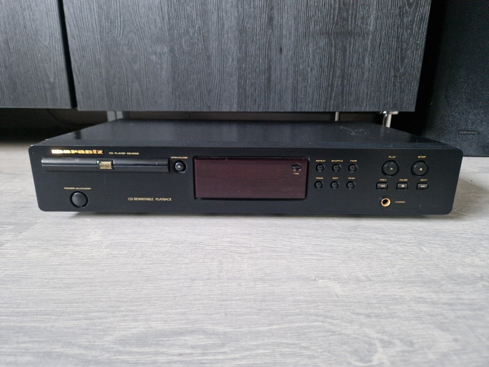 Marantz CD4000 vintage cd-speler, getest en werkt, Ophalen of Verzenden, Marantz
