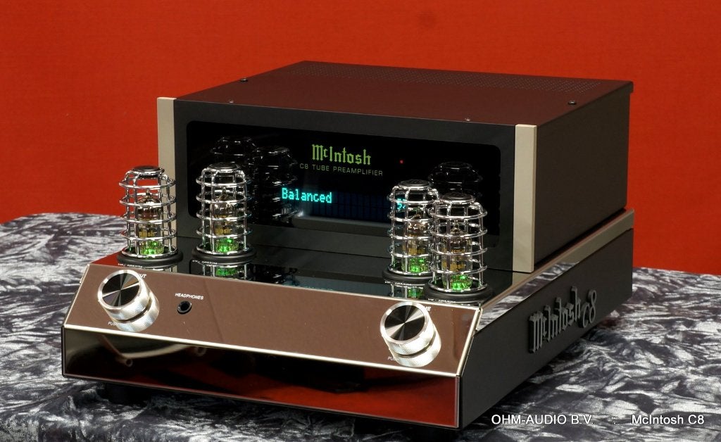 McIntosh C8, Buizen Voorversterker, Demo Model Uitverkoop!, Ophalen of Verzenden, Versterker