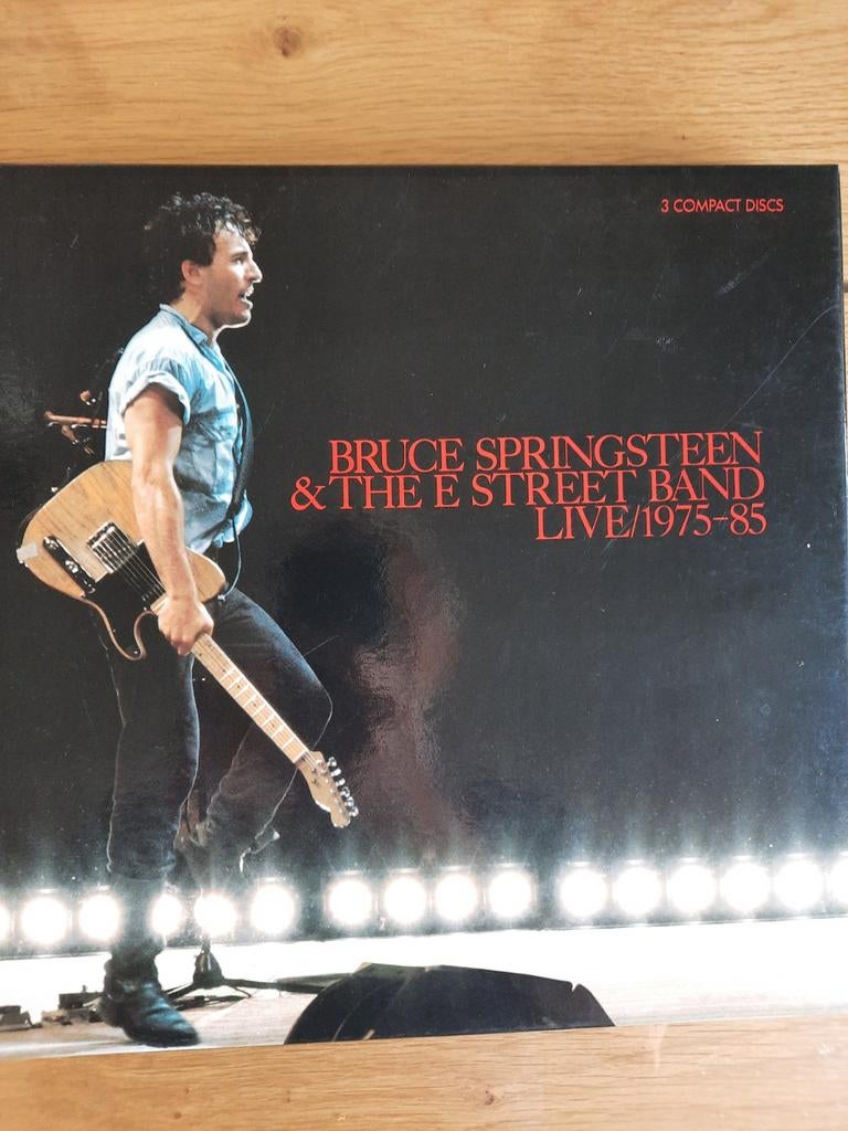 3CD box Bruce Springsteen & The E Street Band, Live 1975-85, Ophalen of Verzenden, Gebruikt, 12 inch, Poprock