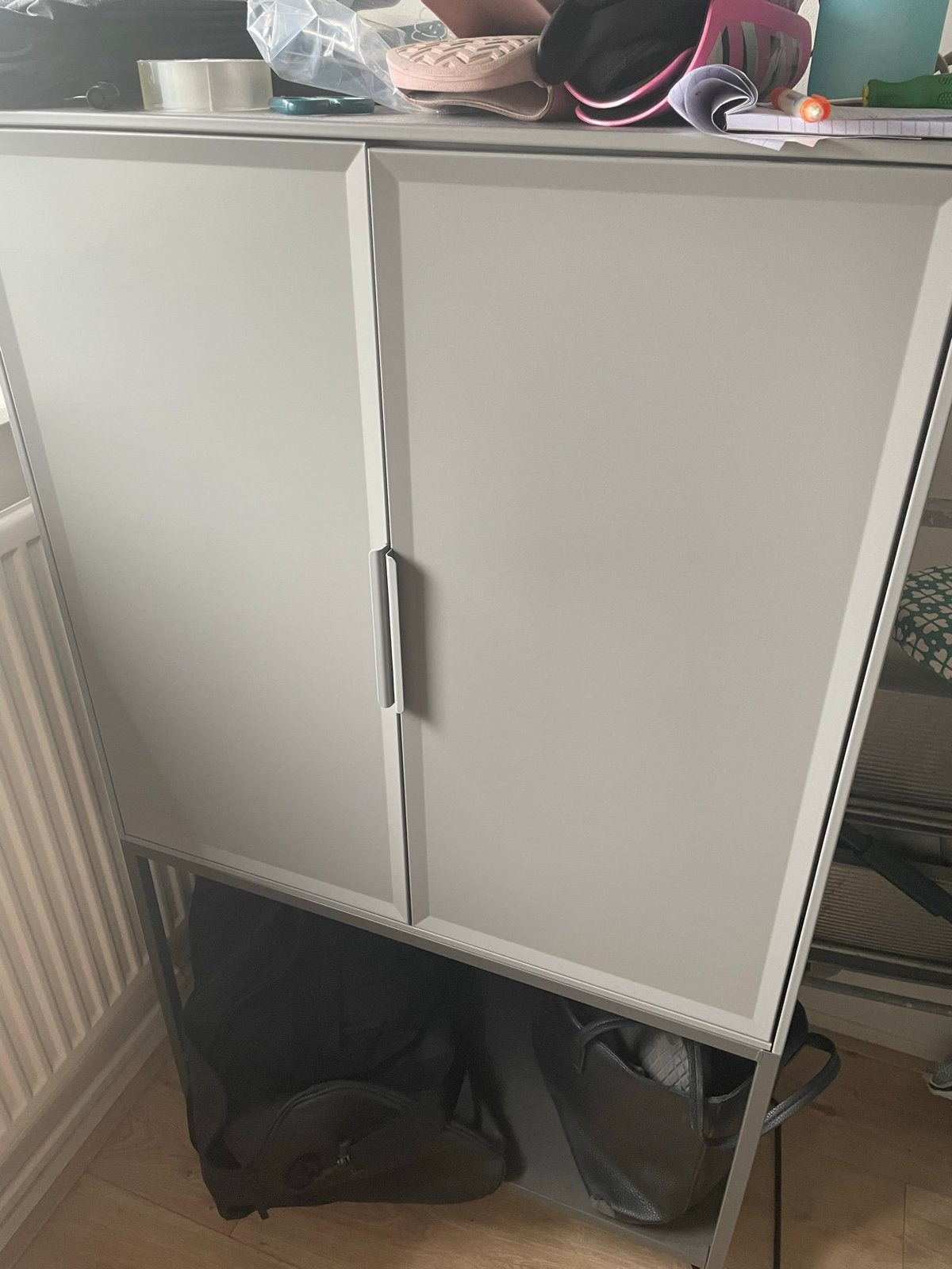 IJzeren tullstorp kast ikea, Ophalen, Overige materialen, Gebruikt, 100 tot 150 cm
