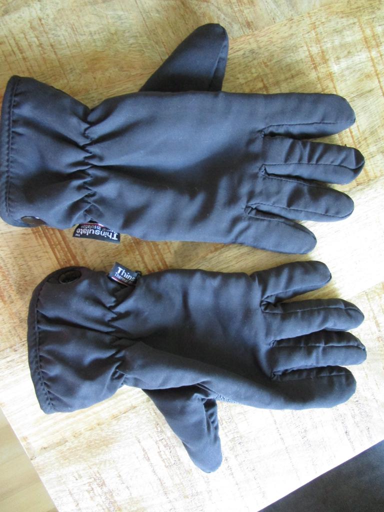 Hema - zwarte thinsulate handschoenen maat L, Maat 42/44 (L), Ophalen of Verzenden, Zo goed als nieuw, Handschoenen