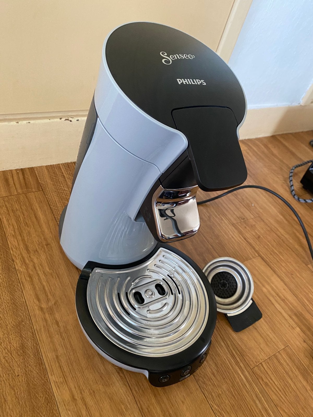 Philips Senseo hd 7821 grijs, Ophalen, Zo goed als nieuw, Koffiemachine
