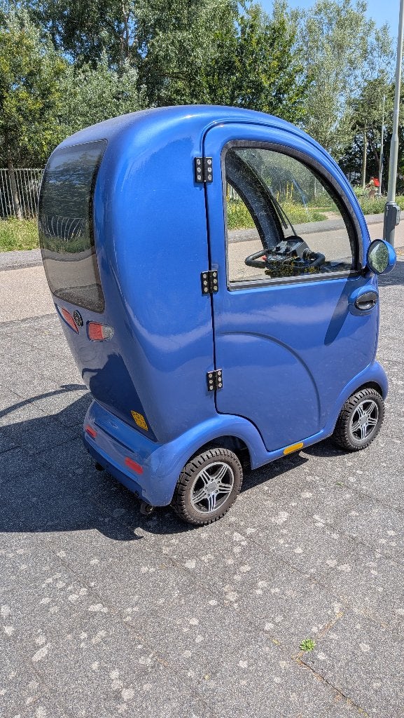 Scootmobiel cabin car cabinescooter, Gebruikt, 46 km of meer, 11 t/m 15 km/u, Ophalen