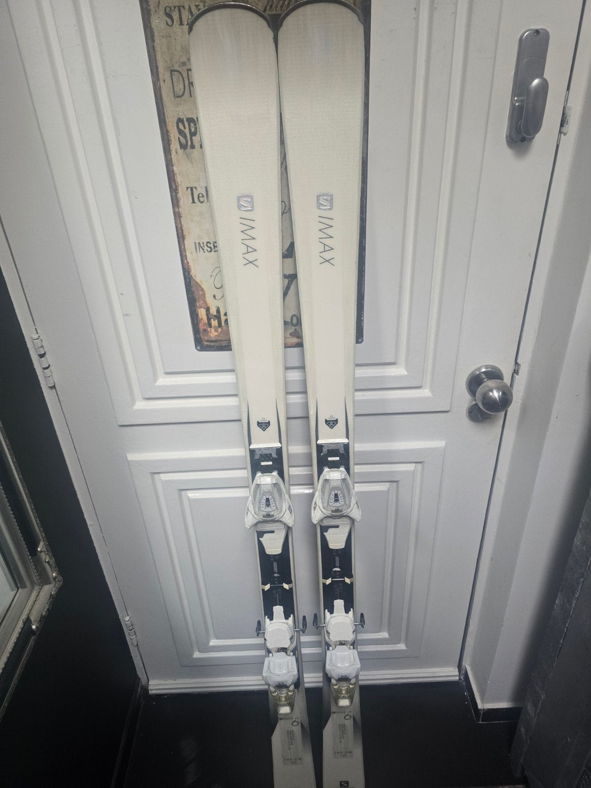 160cm SALOMON S/MAX W 6 TI, 160 tot 180 cm, Zo goed als nieuw, Carve, Skiën