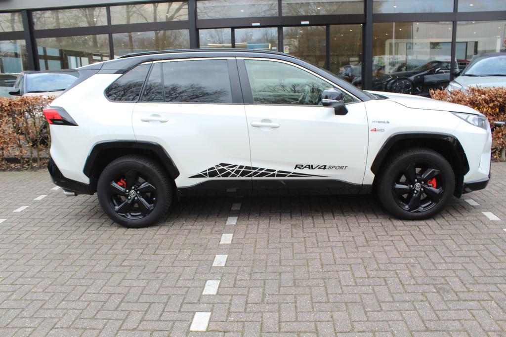 Toyota RAV4 2.5 Hybrid AWD Style Bi-Tone | Rijklaar | Parelm, Automaat, 12 maanden, Gebruikt, 4 cilinders