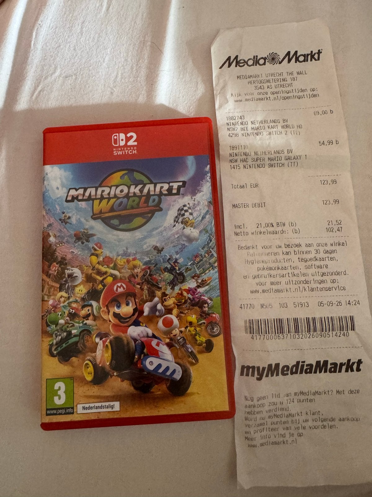 Mario Kart Live: Home Circuit - Mario Set (Nieuw), Spelcomputers en Games, Racen en Vliegen, Eén computer, Ophalen of Verzenden