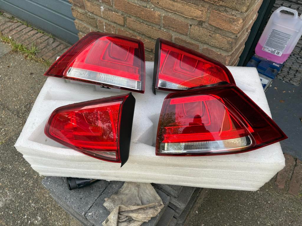 VW Golf 7 originele achterlichten set (links & rechts), Ophalen, Gebruikt, Volkswagen