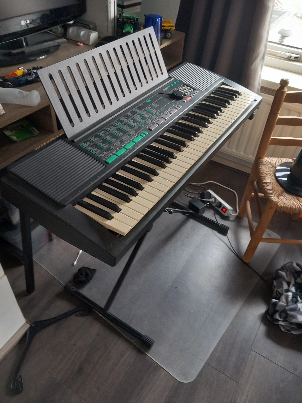 Yamaha PSR-150 Keyboard met standaard, Gebruikt, Yamaha, Met standaard, Ophalen