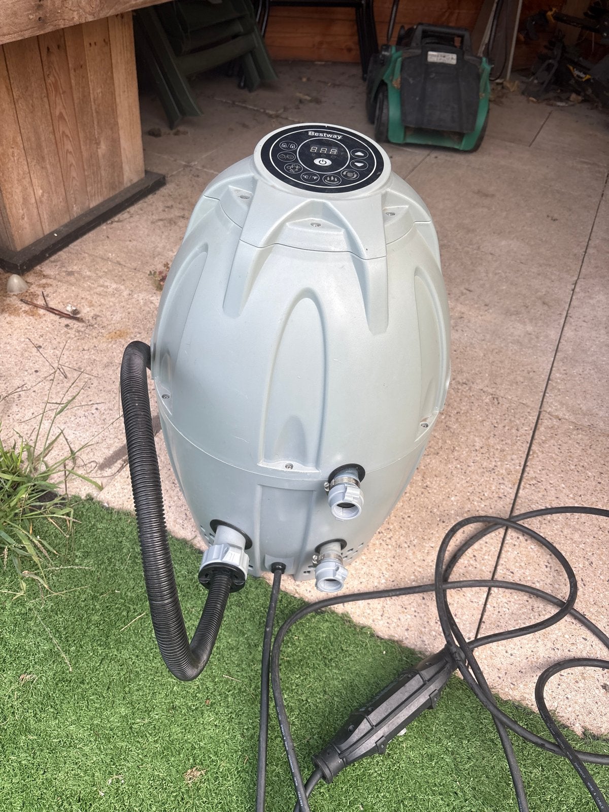 Bestway Lay-Z-Spa pomp en verwarmingseenheid, Ophalen of Verzenden, Gebruikt, Filter, Opblaasbaar