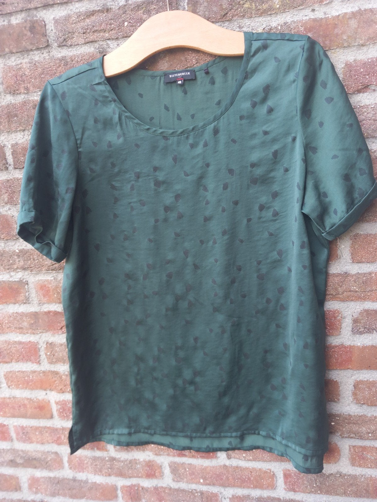 Silvercreek mt 40, Maat 38/40 (M), Ophalen of Verzenden, Korte mouw, Gedragen