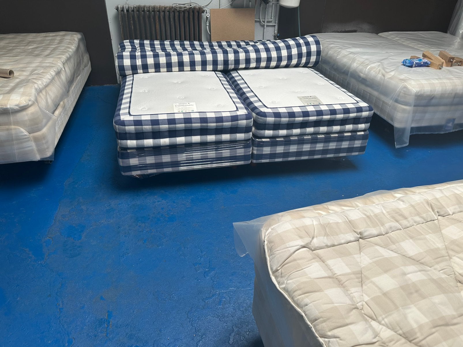 Hästens Boxspring vlak 180x210 cm – Exclusief Grote Korting, Ophalen of Verzenden
