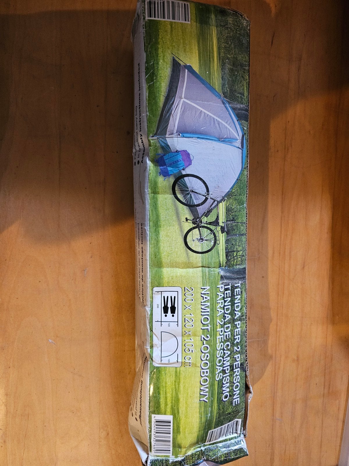 Nieuwe 2-persoons tent - Ideaal voor kamperen!, Caravans en Kamperen, Ophalen, Tot en met 2