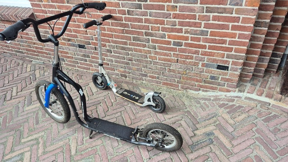 stads step groot en klein, Fietsen en Brommers, Steps, Ophalen, Gebruikt, Gewone step, Yedoo
