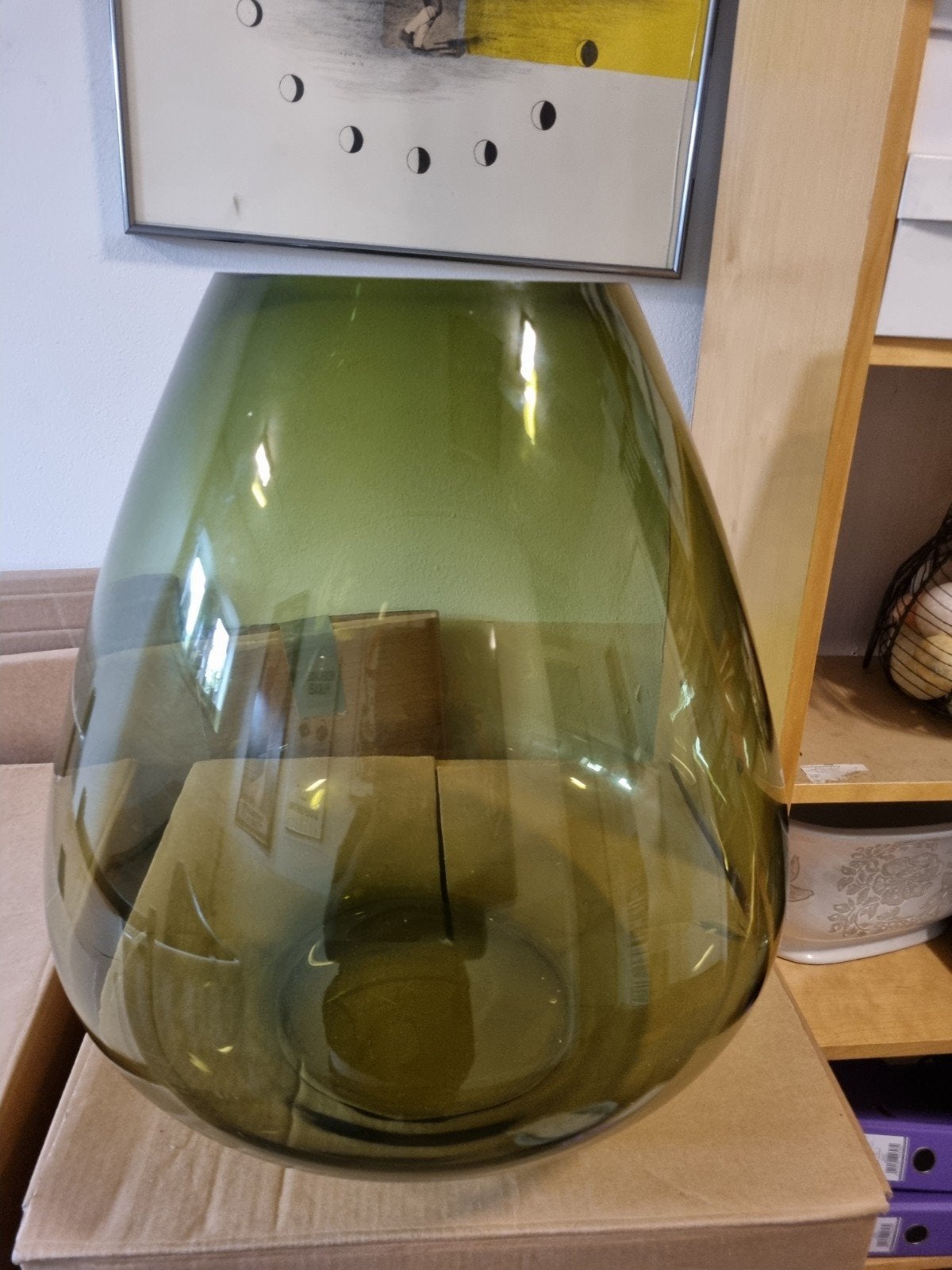 Pols Potten, Huis en Inrichting, Woonaccessoires | Vazen, Groen, Glas, Ophalen